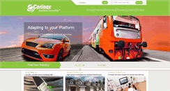 Desktop Screenshot of ca.corinex.com