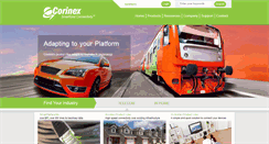 Desktop Screenshot of corinex.com